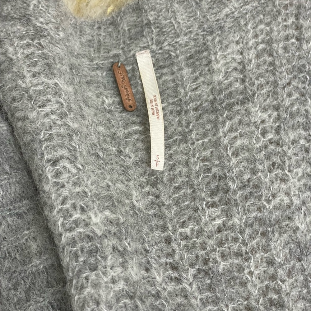 Free people phantom cardigan alpaca wool - Picture 2 of 6